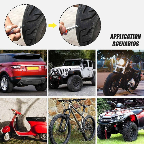 Kit De Herramientas De Reparación De Neumáticos De Motocicle