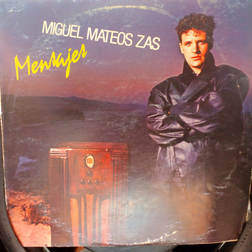 Miguel Mateos - Mensajes (vinilo Maxi, 1986) Sin Fritura Estándar