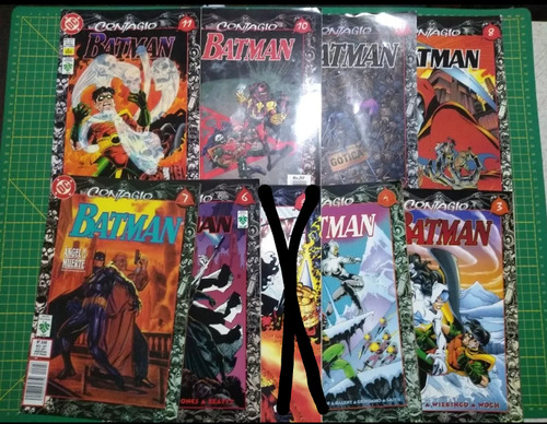 8 Cómics Batman Contagio $360