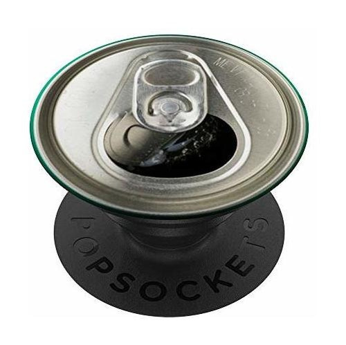 Tapa De Lata De Refresco Y Cerveza Silver Popsockets Popgrip