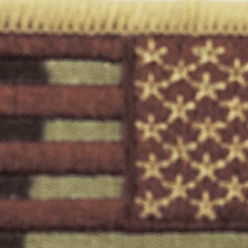 Imagen 5 de 5 de American Reverse Bandera Patch Con Gancho Y Bucle Back Multi