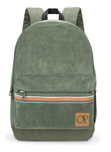 Mochila Ocean Pacific Og De Pana Para Viajes, Deportes Y Pla Color Olive