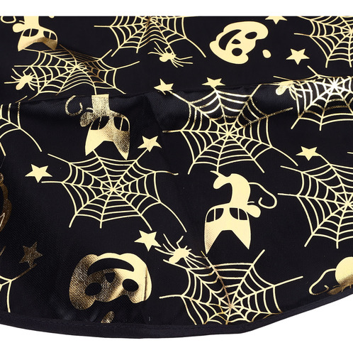 Set De Capa De Calabaza Para Mascotas, Diseño De Telaraña De