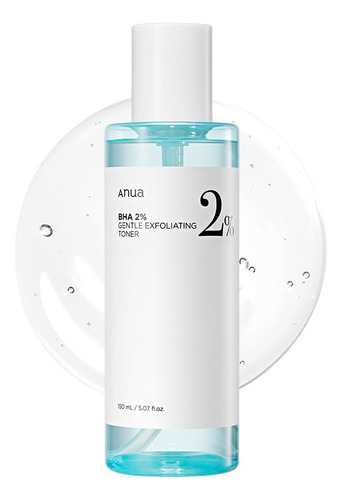 Anua Bha - Tonico Exfoliante Suave Al 2%, Exfoliante Facial