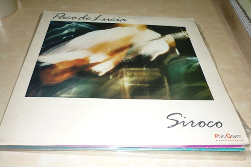 Paco De Lucía  Siroco Vinilo 10 Puntos