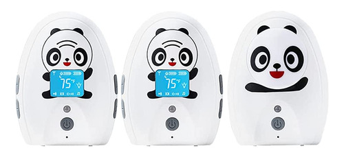 Timeflys Audio Baby Monitor Twin Mustang Panda, Conversación