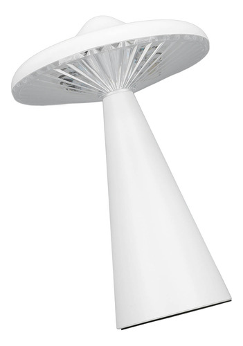 Mesa Led Con Forma De Hongo Blanco, Recargable Por Usb, Táct