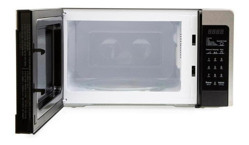 Microondas Daewoo KOR-665 negro y acero inoxidable 220V