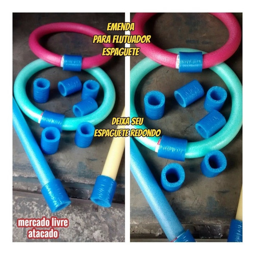 Boia Espaguete Macarrão Flutuador Para Piscina Kit 05+brinde