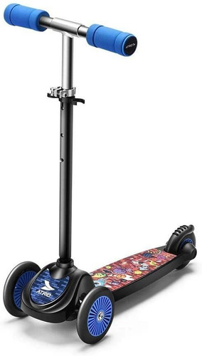 Imagem 2 de 5 de Patinete Atrio Monster 3 Rodas Guidão Ajustável Até 35kgs