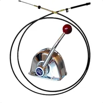Comprar Manete De Comando 1 Motor + 2 Cabo De Comando Mercury 10 Pés
