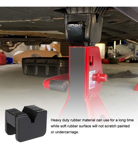 Paquete De 2 Adaptadores De Goma Jack Stand Universal D...