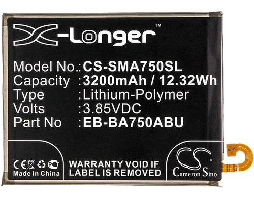 Bat Para Samsung Galaxy A7 2018 Eb-ba750abu Gh82-18027a
