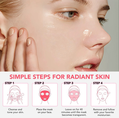 Mascarilla Hidratante Colágeno Nutritiva Reafirma Rejuvenece Todo Tipo De Piel