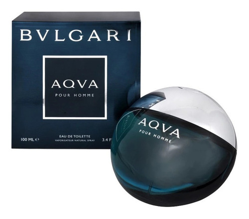 Imagen 1 de 4 de Perfume Bvlgari Aqva 100ml For Men