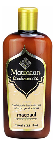 Condicionador Marrocan Argan Cabelo Macio E Brilhante 240ml