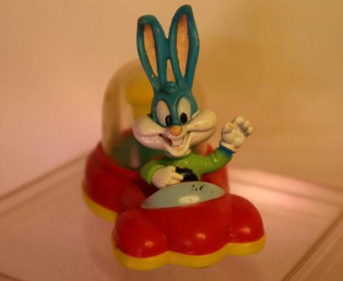 Juguete Buster Bunny Tiny Toons Auto Doble Vintage 90s (Usado)