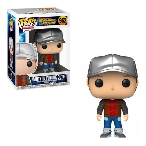 Funko Pop Movies Bttf Marty In Future Outfit