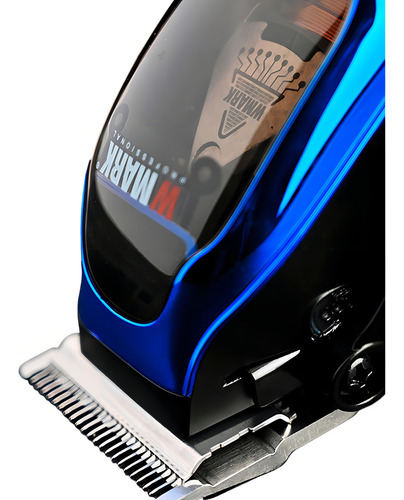Maquina De Cortar Cabelo Wmark Ng 9002 Troca Capa E Base Cor Preto 110v/220v