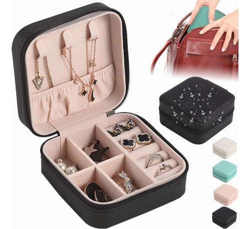 Joyero Para Collar & Anillos Caja De Almacenamiento De Joyas