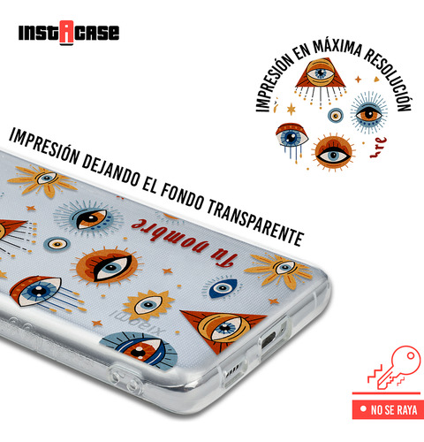 Funda Para Xiaomi Ojo Turco Nazar Talismán Con Tu Nombre