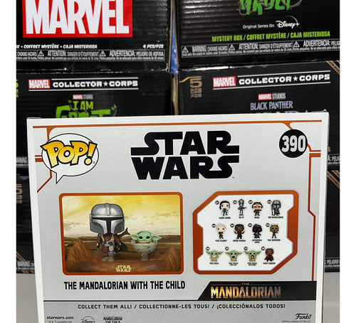 Funko Pop! Star Wars The Mandalorian With The Child 390