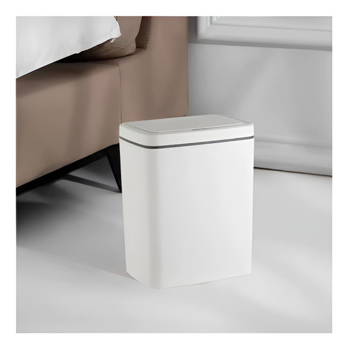 Lixeira Inteligente Sensor Automático Recarregável Tampa 12l