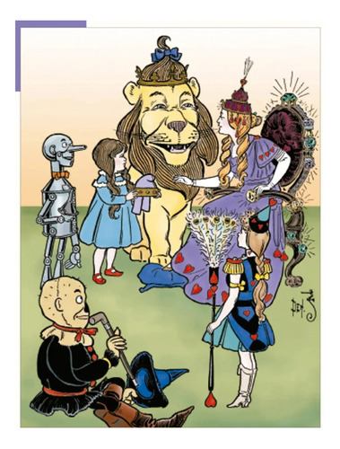 Rompecabeza W. W. Denslow: The Wizard Of Oz 300 Piezas