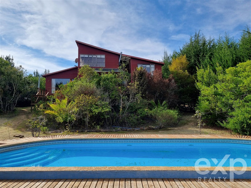 Se Vende Casa Amoblada En Condominio Campomar, Tunquén