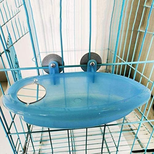2 Pcs Bañera Para Pájaros Con Espejo Juguete Loro Ducha Bañe