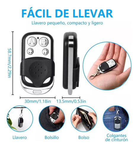 Control Para Porton Electrico Universal Puertas Automáticas 433mhz