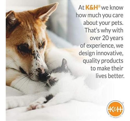 K&h Pet Products Calentador De Cama Para Mascotas, Convierte
