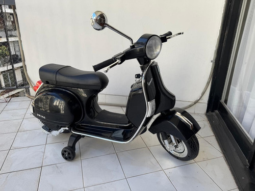 Para Niños Moto A Batería Vespa 150 Cm-shh4003-3 No Envio !! Negro (Usado)