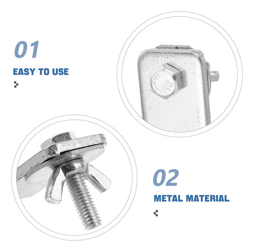 Llave De Rueda Multifuncional Car Jack Handle Converter, 4 P