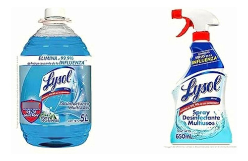 Lysol Limpiador Líquido Desinfectante Multiusos Pure