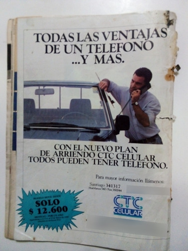 Revista Minuto 90 -pato Yañez A Colo Colo Y S.w. A Primera (Usado)