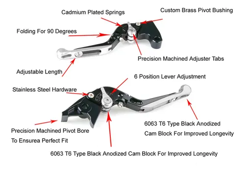 Palanca De Freno De Embrague Ajustable Para Yamaha Xsr 155 M