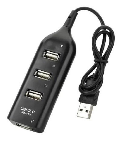 Imagem 3 de 7 de Kit Hub Usb Extensor De Portas Usb 2.0 + Otg Tipo C Ou V8