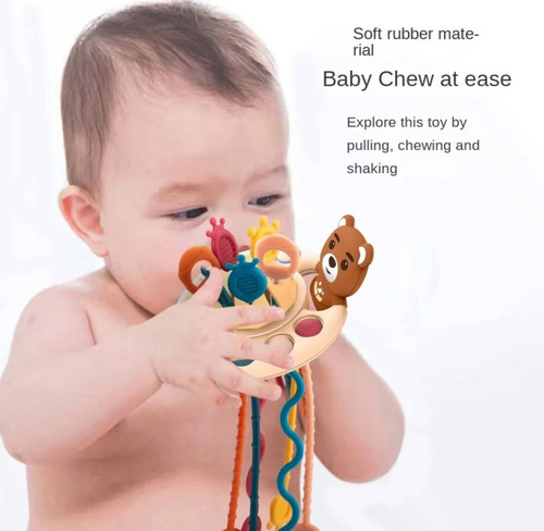 Juguetes Sensoriales Para Bebés 4 En 1 Multiuso Estimulación