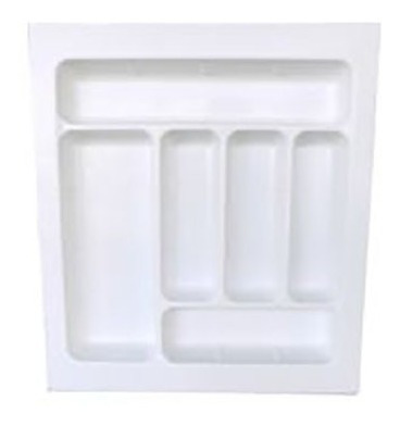 Cubiertero Blanco Plástico Abs De 50cm