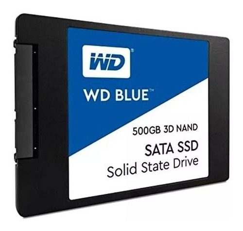 Imagen 2 de 3 de Disco sólido SSD interno Western Digital WDS500G2B0A 500GB azul
