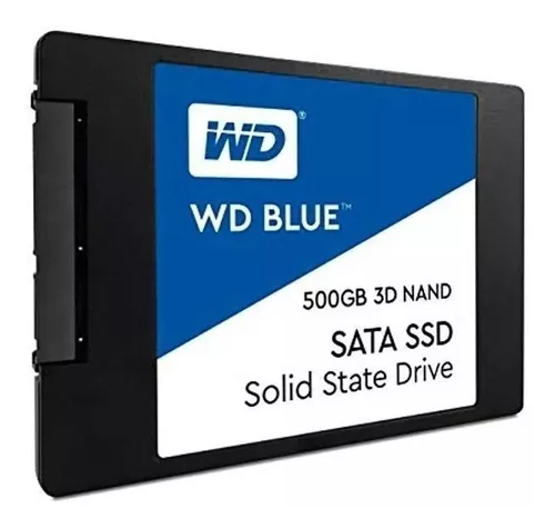 legación Parcialmente pasión Disco sólido SSD interno Western Digital WDS500G2B0A 500GB azul