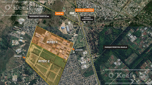 Lote De 5.344 M2 Parque Industrial Pitec 2 - Zona Sur
