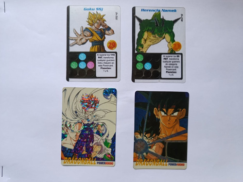 Lote 10 Cartas Dragon Ball