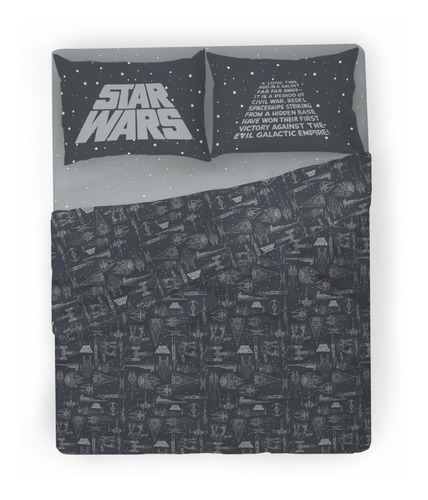 Sabanas Piñata Disney Star Wars Ultra Soft 2 Plazas