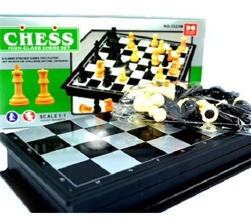 Imagen 3 de 4 de Ajedrez Profesional Juego De Mesa Mediano Entretenimiento