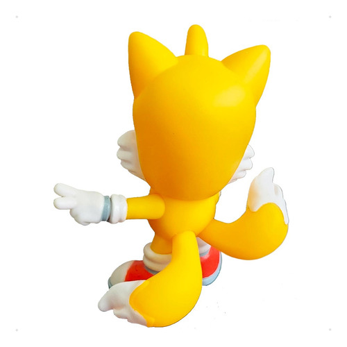 Boneco Tails - Sonic Coleção Fandom Box Lider Brinquedos