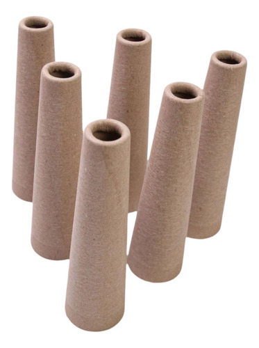 6 Pçs Carretel De Papel Enrolador Tubos De Papel Fio Bola