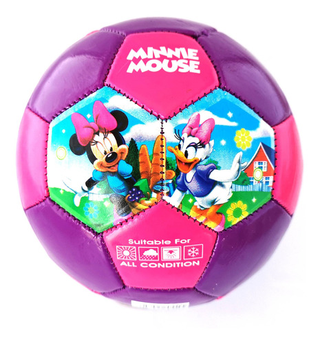 Pelota Handball Nº2 - Mickey Y Minnie