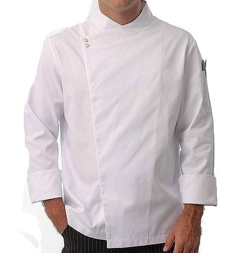 Dolma Chef 100% Algodão 1a. Linha Leve Preto Nome Bordado